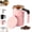 1 Pcs Pink, variant on Self-Stirring Magnetic Coffee Cup with Temperature Display, Upgraded Automatic Magnetic Stirring Mug with Lid, Rechargeable, for Milk and Other Beverages, 12.8oz