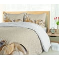 thumbnail image 5 of Ambesonne Romantic Duvet Cover Sets, Seashells Starfish, 2-Queen, Beige Ivory Cream, 5 of 7