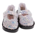thumbnail image 2 of Zapatos de Muñeca de Lentejuelas Blancas CUTICAT 2x1 Par De Zapatos De Muñeca Para Accesorios De Ropa De Muñecas Blythe 1/6 12'', 2 of 8