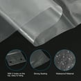 thumbnail image 3 of Uxcell 17x5" Wet Umbrella Bags Clear Disposable Rain Bags Umbrella Sleeve Big Covers 400 Pcs, 3 of 6