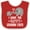 Red and White, variant on Inktastic Best Granny Ever Grandchild Boys or Girls Baby Bib