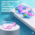 thumbnail image 4 of Nkmbld Anti-Fog Swimming Goggles, Crystal Clear Vision with Soft Silicone Seal for Adults, Teens, Boys and Girls, Pink, 4 of 8