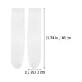 thumbnail image 3 of EeaseMX 6 pares de calcetines blancos de sublimación imprimibles, calcetines rectos en blanco, 3 of 8