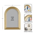 thumbnail image 6 of (3 pack) DesignOvation 4x6 Arch Gold Decorative Tabletop Picture Frame, 6 of 12