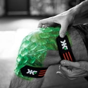 KOOL'N FX | Hot & Cold Therapy, Reusable KNEE Gel Pack with Adjustable Straps - Great for Sports Injuries, Post Surgery, Meniscus Tear, Arthritis, Joint Pain Relief & More