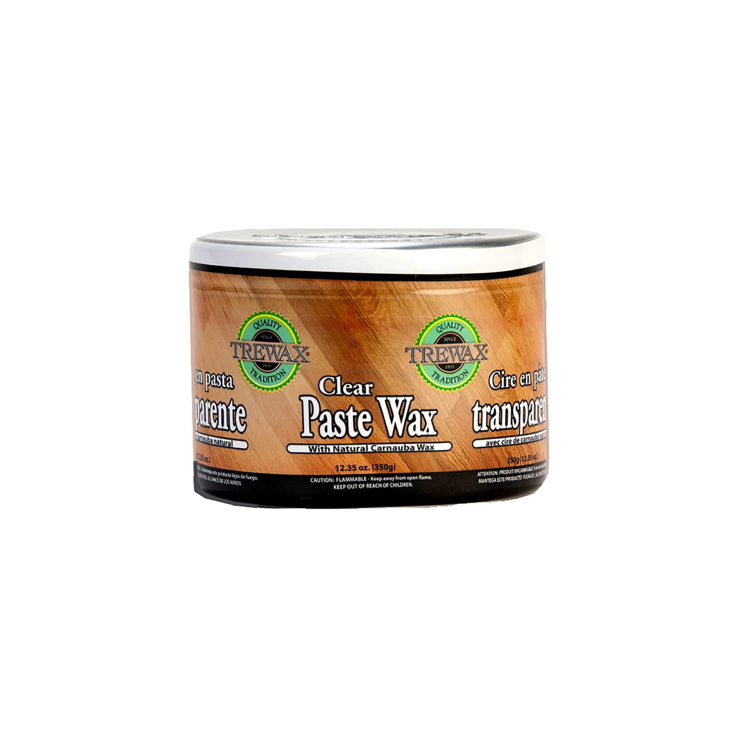 Trewax Clear Floor Wax Paste 12.35 oz.