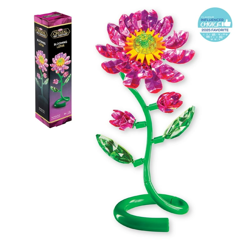 Crystal Gem Creations Blooming Lotus Flower Kit by RoseArt