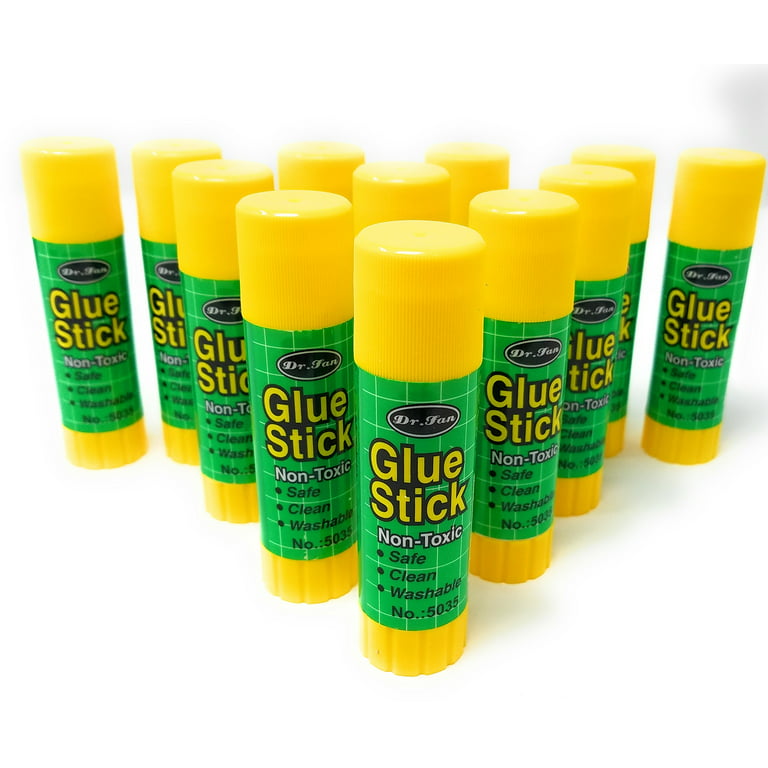 Dr Fan Jumbo 1.25 oz Washable Glue Stick 4 Pack