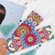 thumbnail image 3 of Cuadros Decorativos 2 uds 5D DIY diamante pintura cuero marcador diamante bordado artesanía libro marca Tmvgtek embutido en tela, 3 of 9