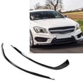 thumbnail image 4 of Front Bumper Air Vent Eyebrow, Front Bumper Splitter Spoiler 2Pcs Sporty Look  For Vehicle, 4 of 8