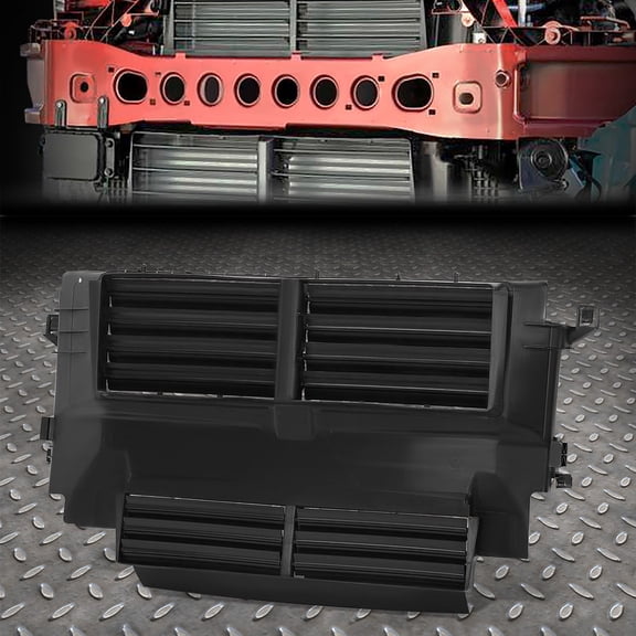 Nuvision for 12-14 Ford Focus w/o ST OE Style Active Grille Radiator Shutter Assembly
