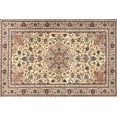 thumbnail image 1 of Ahgly Company Indoor Rectangle Traditional Sienna Brown Persian Area Rugs, 3' x 5', 1 of 6