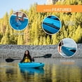 thumbnail image 5 of Lifetime Charger 10 ft Sit-Inside Kayak with Paddle, Bahama Fusion (91271), 5 of 16
