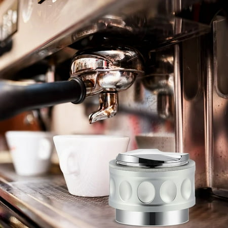 

WMYBD Coffee Distributor And Tamper Dual Head Coffee Leveler A-djustable Depth Pr-ofessional Es-presso Hand Tampers Coffee Tea & Espresso