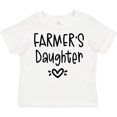 thumbnail image 3 of Inktastic Farmer's Daughter Heart Design Girls Toddler T-Shirt, 3 of 5
