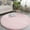 Pink, variant on Soft Round Area Rug for Bedroom Modern Fluffy Circle Rug for Kids Girls Baby Room Indoor Plush Circular Nursery Rugs Cute Cozy Area Rugs for Living Room