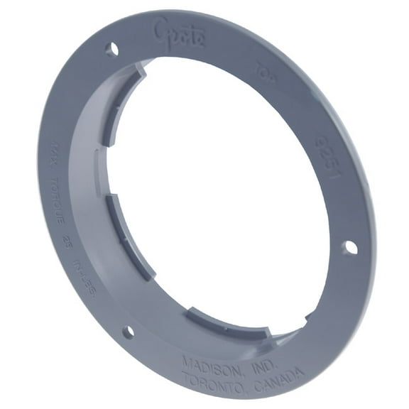 Grote 92511 Gray Theft-Resistant Flange For 4" Round Lights