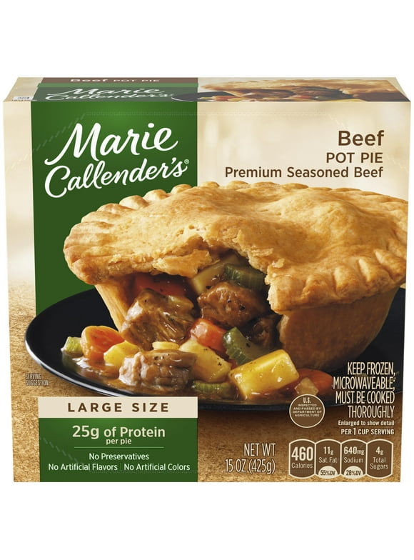 Frozen Pot Pies in Frozen Meals