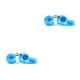 thumbnail image 1 of Soidarity Limpiador de cadena de bicicleta portátil Cepillos de limpieza de bicicletas Herramienta de limpieza de plástico azul 2piezas Soidarity  CBP105524, 1 of 5
