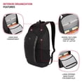 thumbnail image 4 of Mochila SwissGear Viibe I negra para portátil de 15 pulgadas, 4 of 6