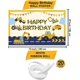 thumbnail image 2 of Construction Theme Happy Birthday Decoration Digger Excavator Truck Banner Dump Truck Excavator Crane Birthday Backdrop Photography Background for Boy, 2 of 4