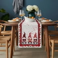 thumbnail image 2 of Valentine's Day Table Runner - 70 Inch Long, Kitchen Dining Table Runner Dresser Scarves, Love Heart Roses Gnomes Romantic Farmhouse Decor for Coffee Tables Wedding Party Banquet, 2 of 8