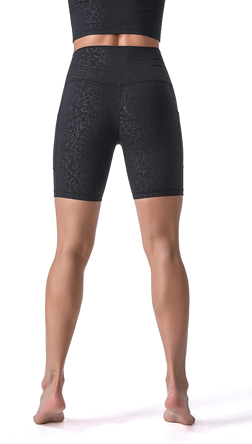 Biker Shorts for Women with Pockets 