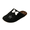 Black, variant on EKVAHL Orthopedic Slippers for Women, Fluffy Plush Arch Support Slip On House Shoes, Closed Toe Indoor Bedroom Daily Slippers Black