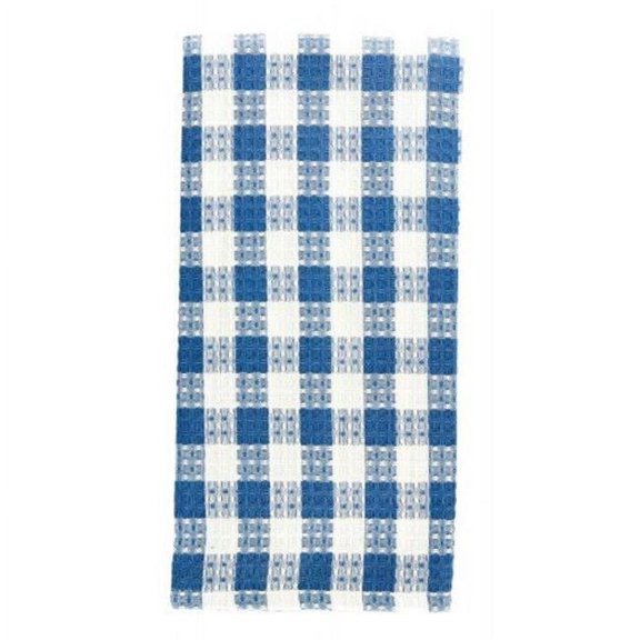 Mr. MJs Trading AG-30291S-4 Tea Towels, Toro Blue Check - Set of 4