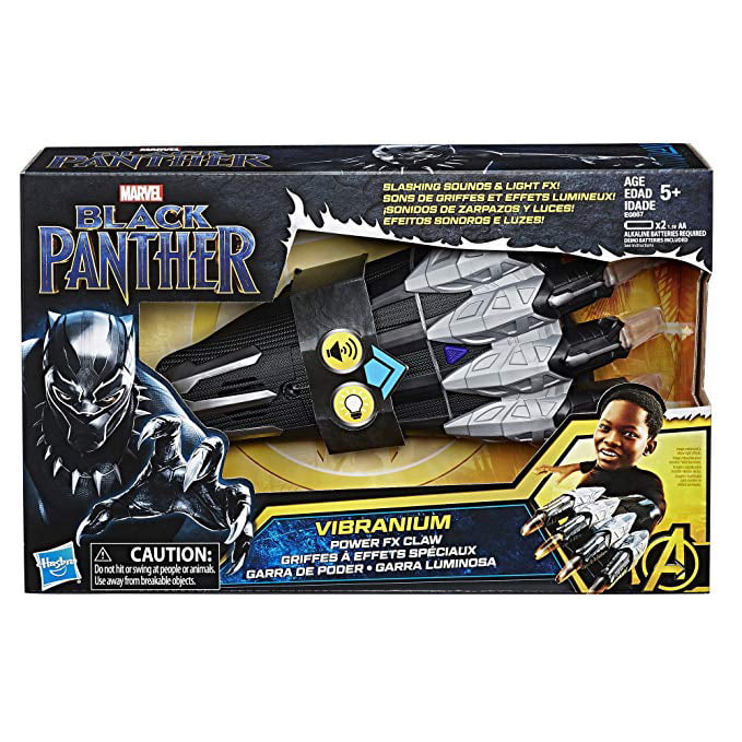 NEW...Marvel Black Panther Vibranium Power FX Claw with LIGHTS/SOUND HALLOWEEN 