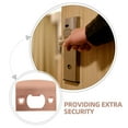 thumbnail image 4 of Miangastore 2Pcs Door Strike Plate Strike Plate Door Latch Plate Door Strike Plates Metal Strike Plate, 4 of 8