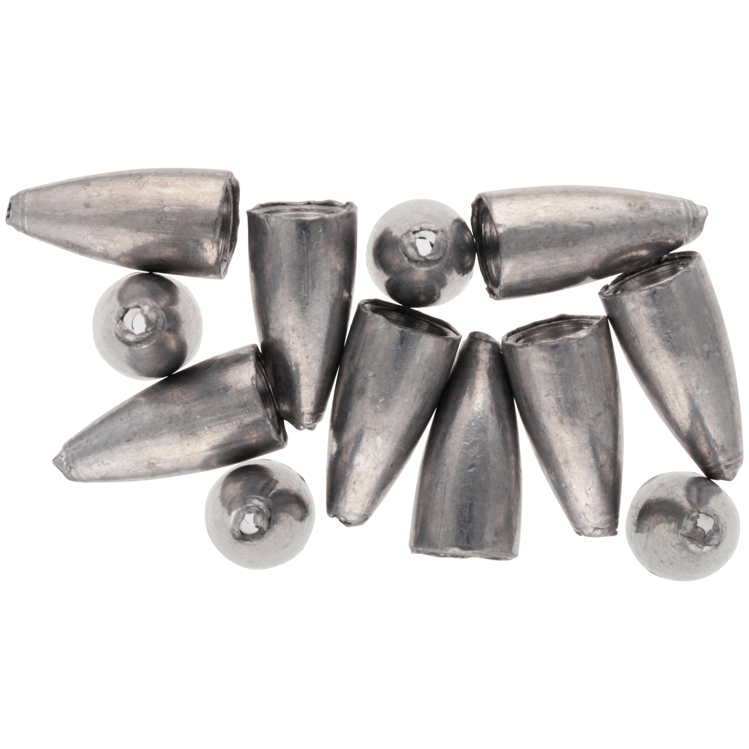 Bullet Weights Sinker Fishing Weights Sinkers Worm Weights for Bass Fishing 