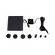 thumbnail image 2 of Solar Fountain Pump, PET Solar Panel Powered, Water Fish Tank Pool Home Garden Watering Kit, for Fountain Pond, 2 of 4