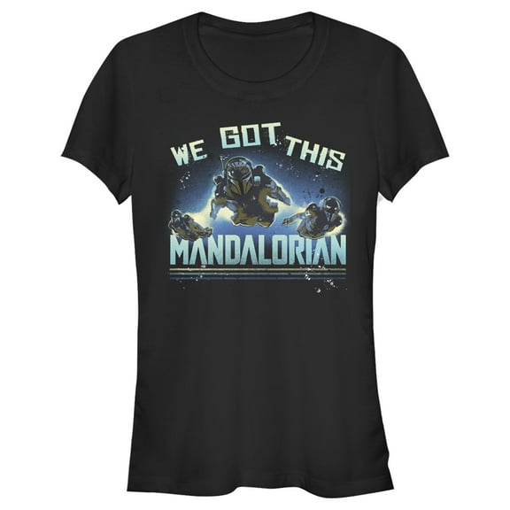Junior's Star Wars: The Mandalorian Bo-Katan We Got This Graphic Tee Black Large