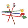 thumbnail image 4 of Lápices de Madera Navideños NikouMX 12 Uds, 4 of 8
