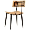 thumbnail image 4 of vidaXL Dining Chairs 2 pcs 17.3"x15.7"x31.5" Solid Wood Mango, 4 of 8