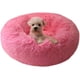 thumbnail image 1 of Modern Soft Plush Round Pet Bed for Cats or Small Dogs, Mini Medium Sized Dog Cat Bed Self Warming Autumn Winter Indoor Snooze Sleeping Cozy Kitty Teddy Kennel (20'' D x 8'' H, Light Grey), 1 of 5