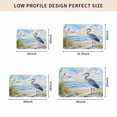 thumbnail image 4 of Coastal Birds Door Mat Indoor Outdoor, Blue Sky Heron Seabird Tropical Beach Non Slip Welcome Mat with Rubber Backing, Absorbent Fabric Front Door Mats Entryway Rug for Home Patio Entrance 20"x31.5", 4 of 8