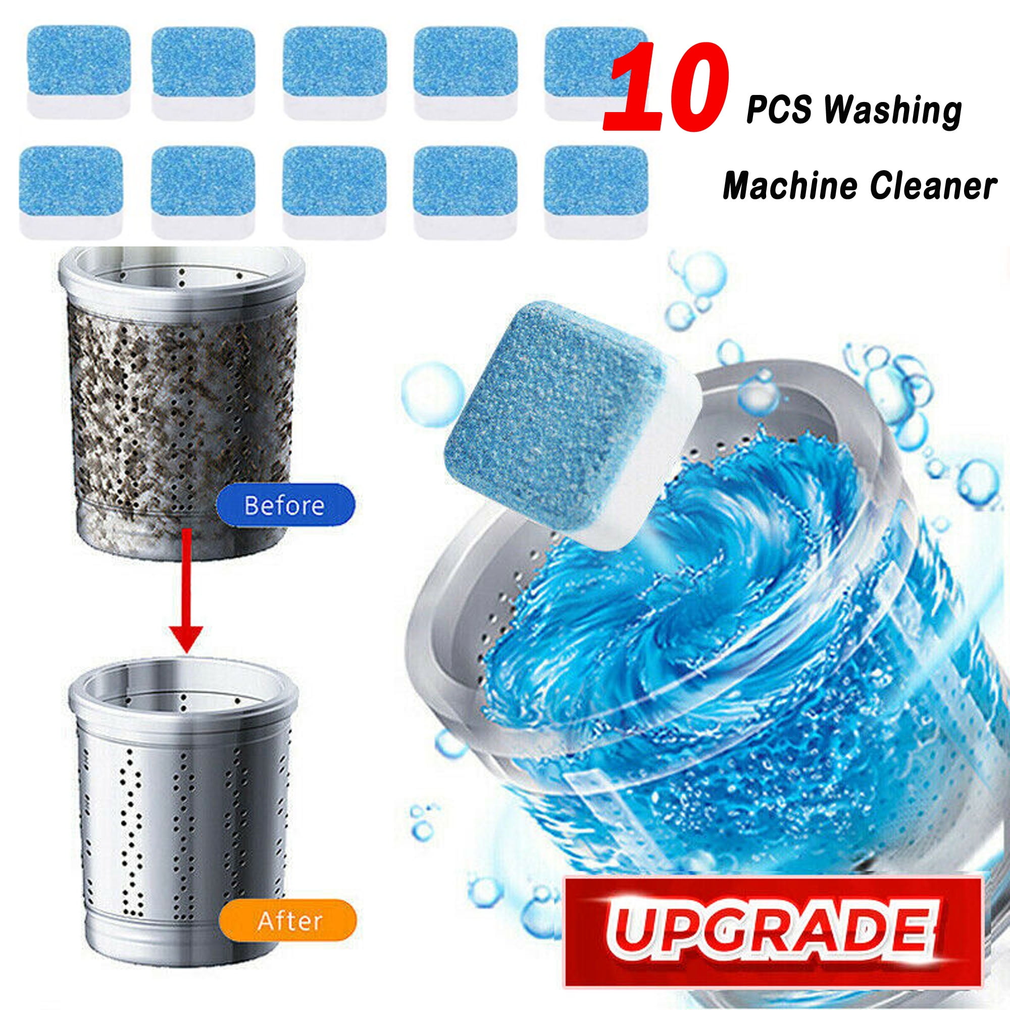 Washing Machine Cleaner Effervescent Tablet Washer Cleaner Deep Cleaning Remover 