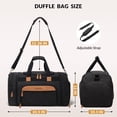 thumbnail image 2 of Bolsa de lona Celvetch de 50 litros, ampliable con compartimento para zapatos, 2 of 6