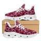thumbnail image 1 of Zapatillas de deporte de malla para mujer, zapatos de plataforma con cordones y estampado de bandana rectangular, informales, planos, 1 of 6