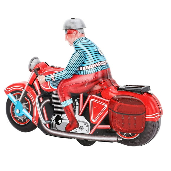 Jouet de Moto à Remontoir, Jouet de Moto à Remontoir Réaliste Décoratif à Engrenages Rétro pour Ornement de Maison pour Enfants