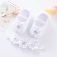 thumbnail image 6 of Honeeladyy Toddler Kid Shoes Toddler Baby Girls Boys Baby Shoes Soft Sole Non-slip Baby Toddler Sandals White Sales Online, 6 of 6