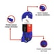 thumbnail image 2 of Extensión Eléctrica IUSA azul de uso rudo con fajilla azul, 2 of 4