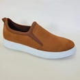 thumbnail image 4 of Samuel Hubbard Men's Flight Nutmeg Leather Casual Slip On Sneaker Size 9, 4 of 6