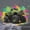 Camo Green, variant on Castle Fairy Galaxy Monster Truck Twin Sheet Sets 3pcs for Teens, Cosmic Off-Road Bedding for Playroom, Purple Blue