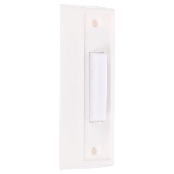 Luxshiny Wall-mounted Doorbell Button Plastic Ringer Button for Entrance Areas 1Pack