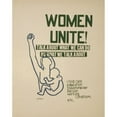 thumbnail image 2 of Guillermo 12x14 Gold Ornate Wood Frame and Double Matted Museum Art Print Titled - Women Unite! (1965-1975), 2 of 4