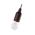 thumbnail image 2 of maskred Pull Cord Light Hanging Bulb Tent Camping Lamp Battery Operated black 5.5x16.5mm 1Set, 2 of 6