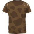thumbnail image 2 of Halloween Brown Chocolate Milk Cow Costume All Over Mens T Shirt, 2 of 2